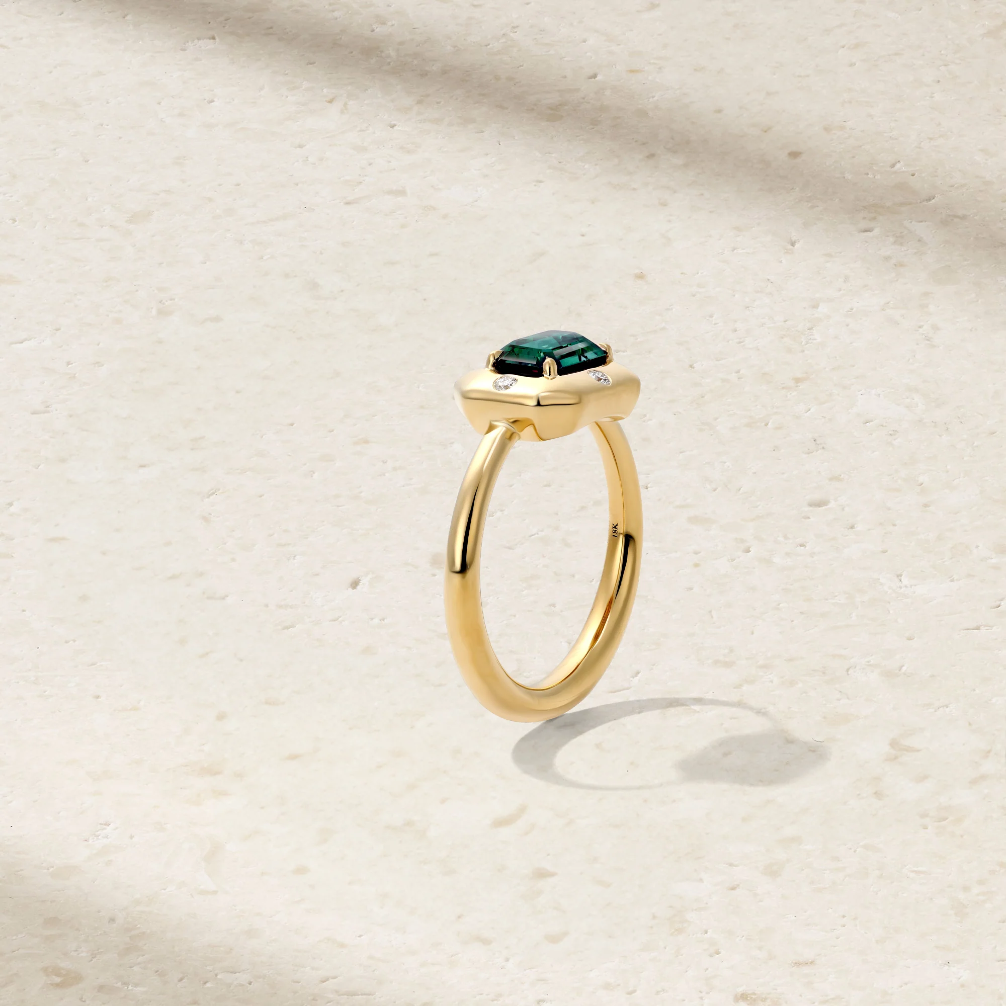 Aurum Octagonal Alexandrite Ring - Image 2