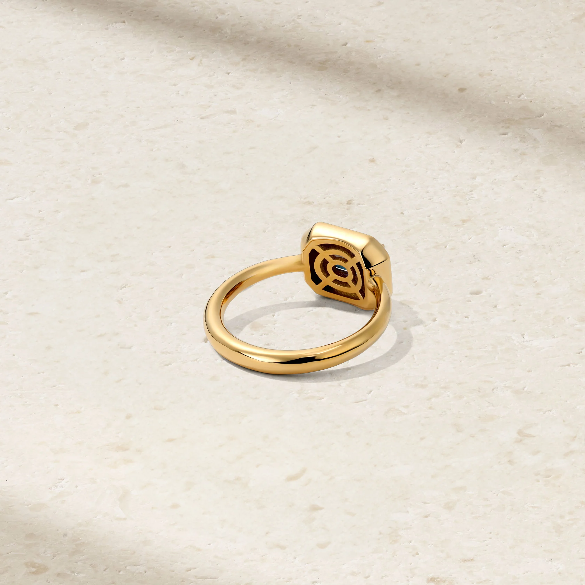 Aurum Octagonal Alexandrite Ring - Image 3