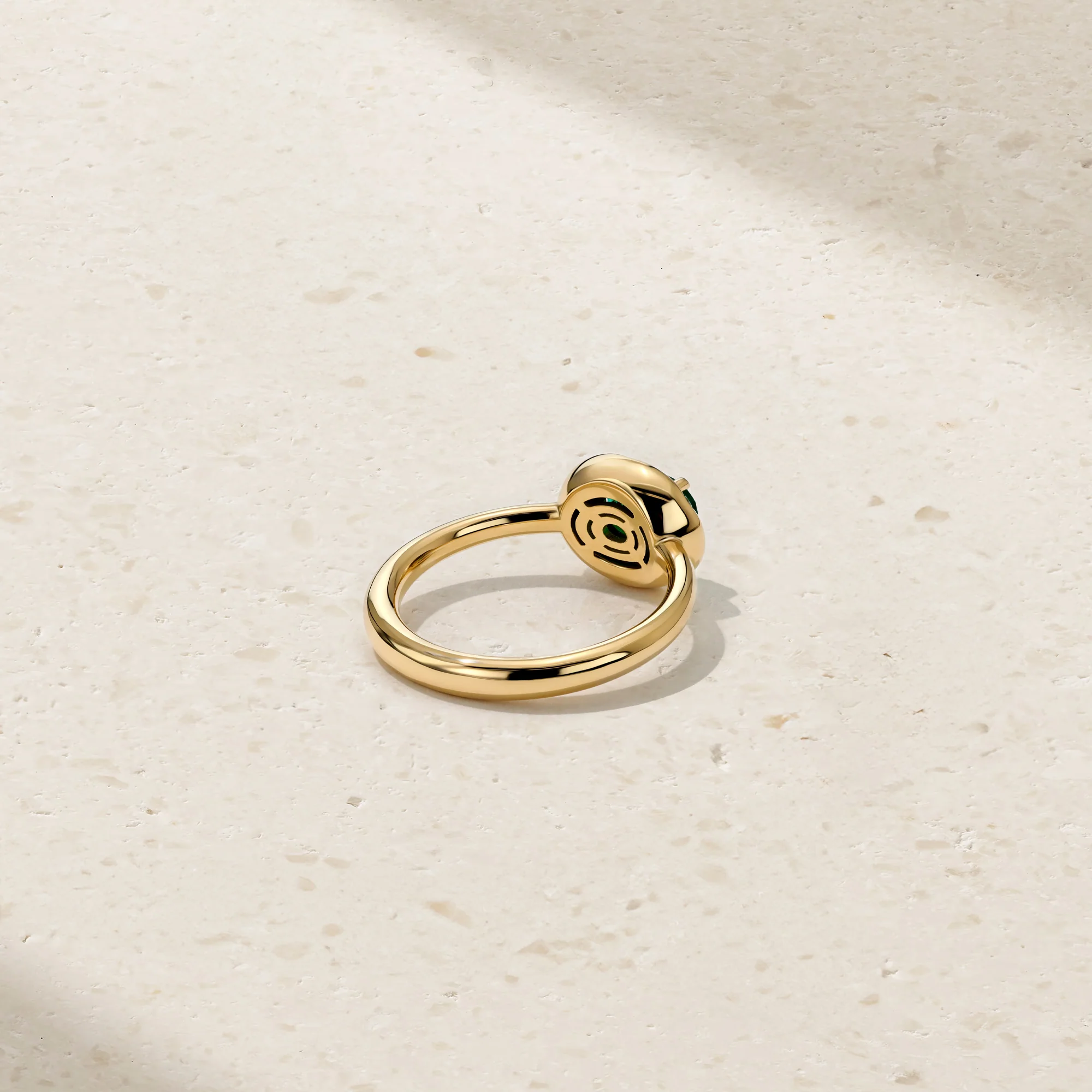Aurum Oval Alexandrite Ring - Image 3