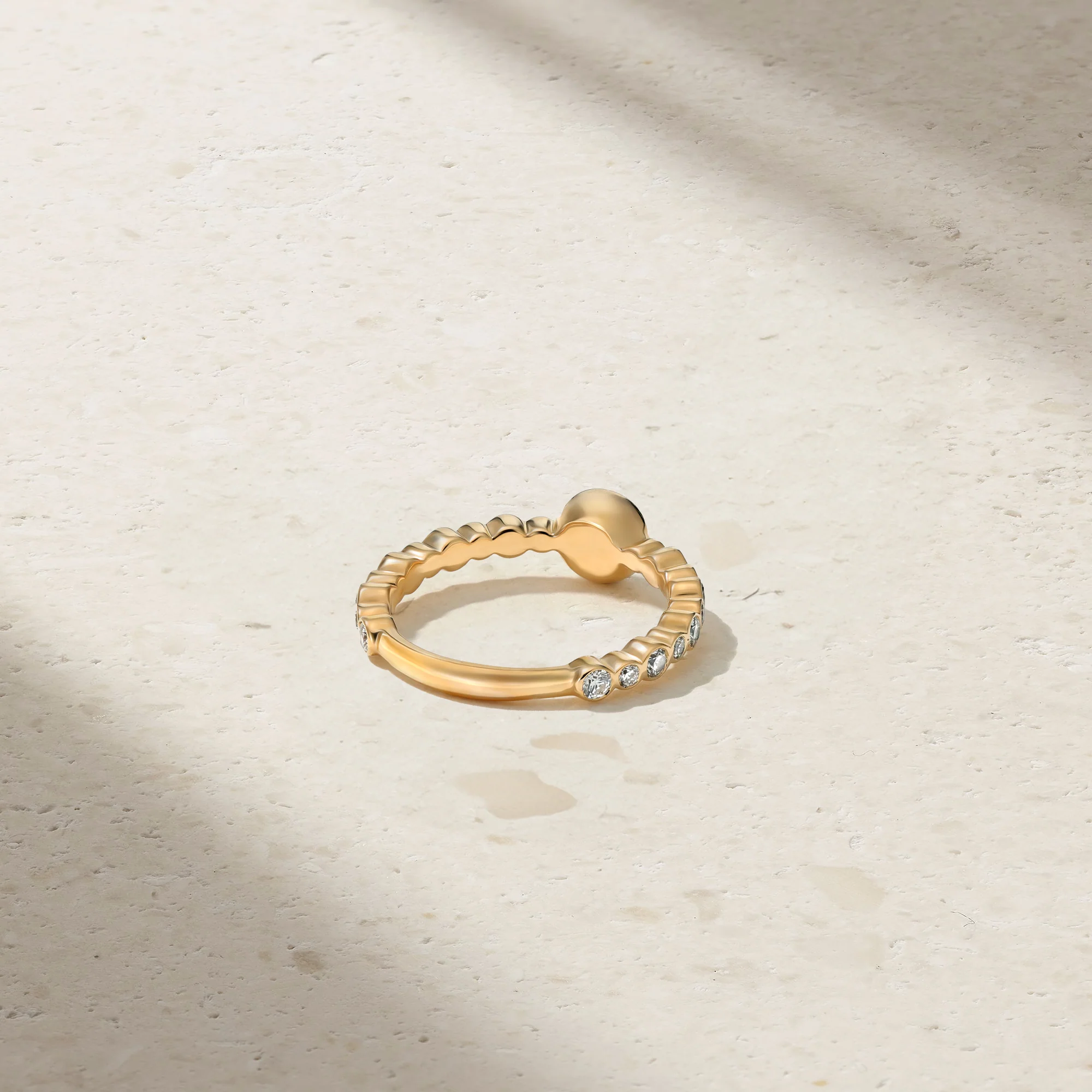 Bubbly Crescendo Ruby and Diamond Ring - Image 3