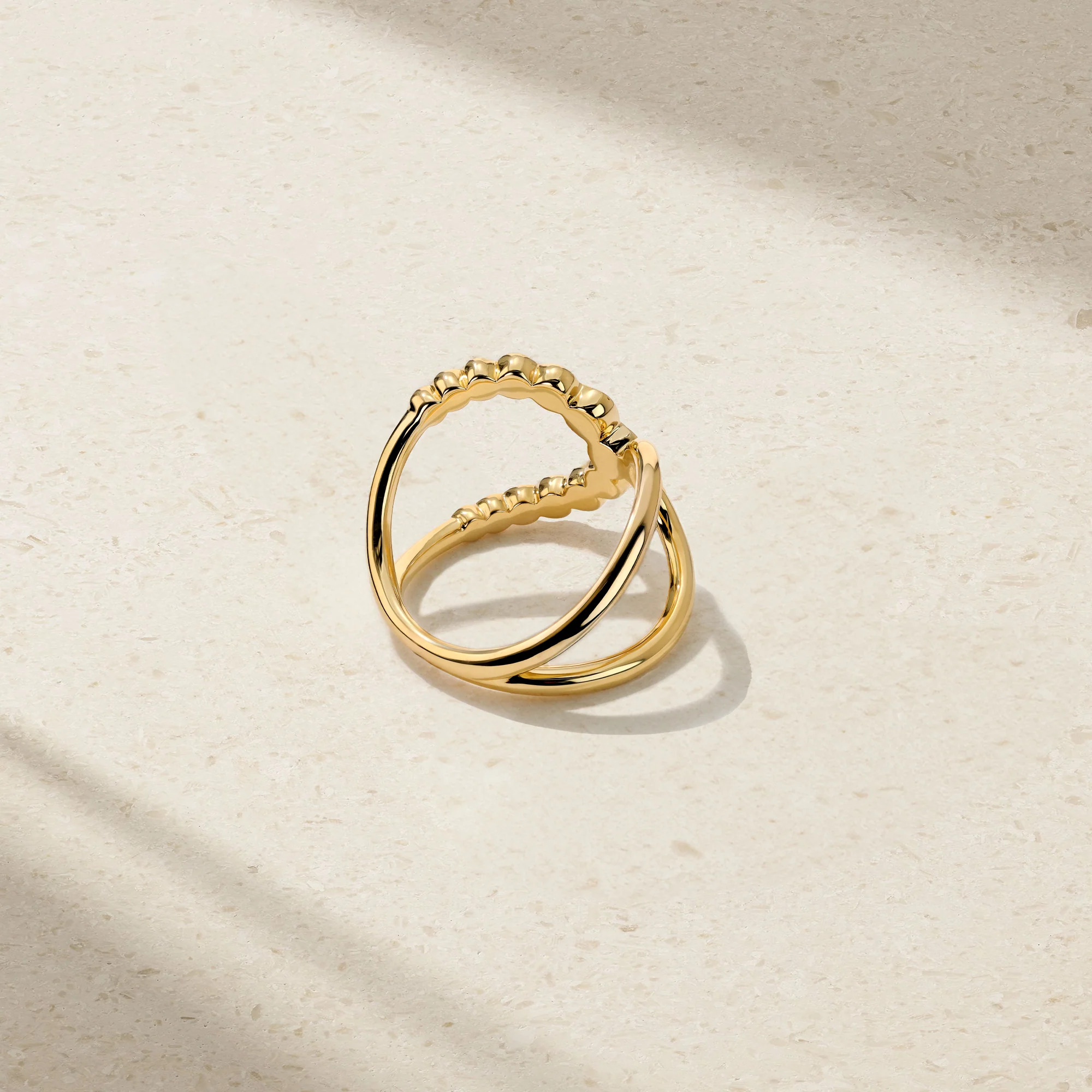 Bubbly Elegance Ruby and Diamond Ring - Image 4