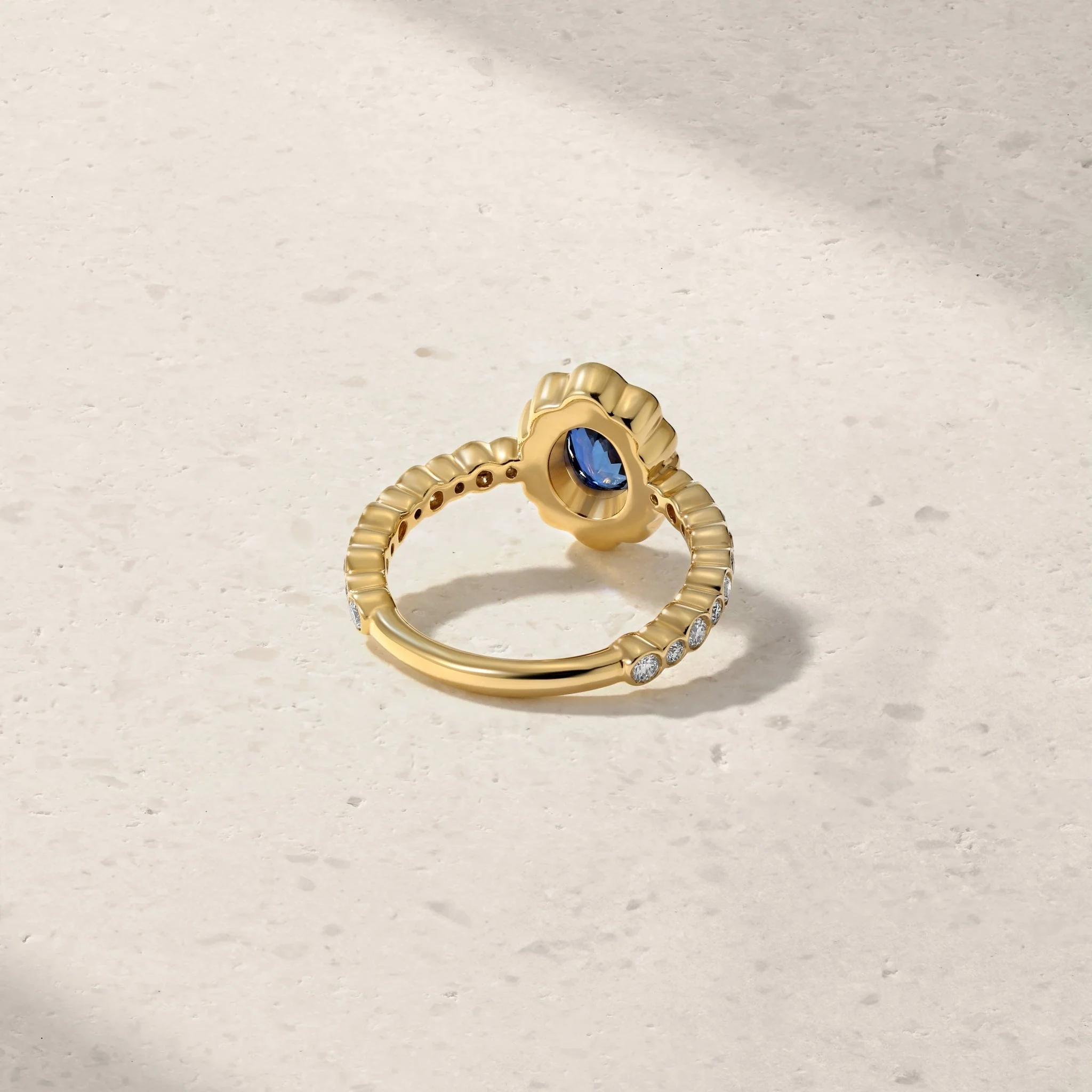 Bubbly Jubilee Sapphire and Diamond Ring - Image 4