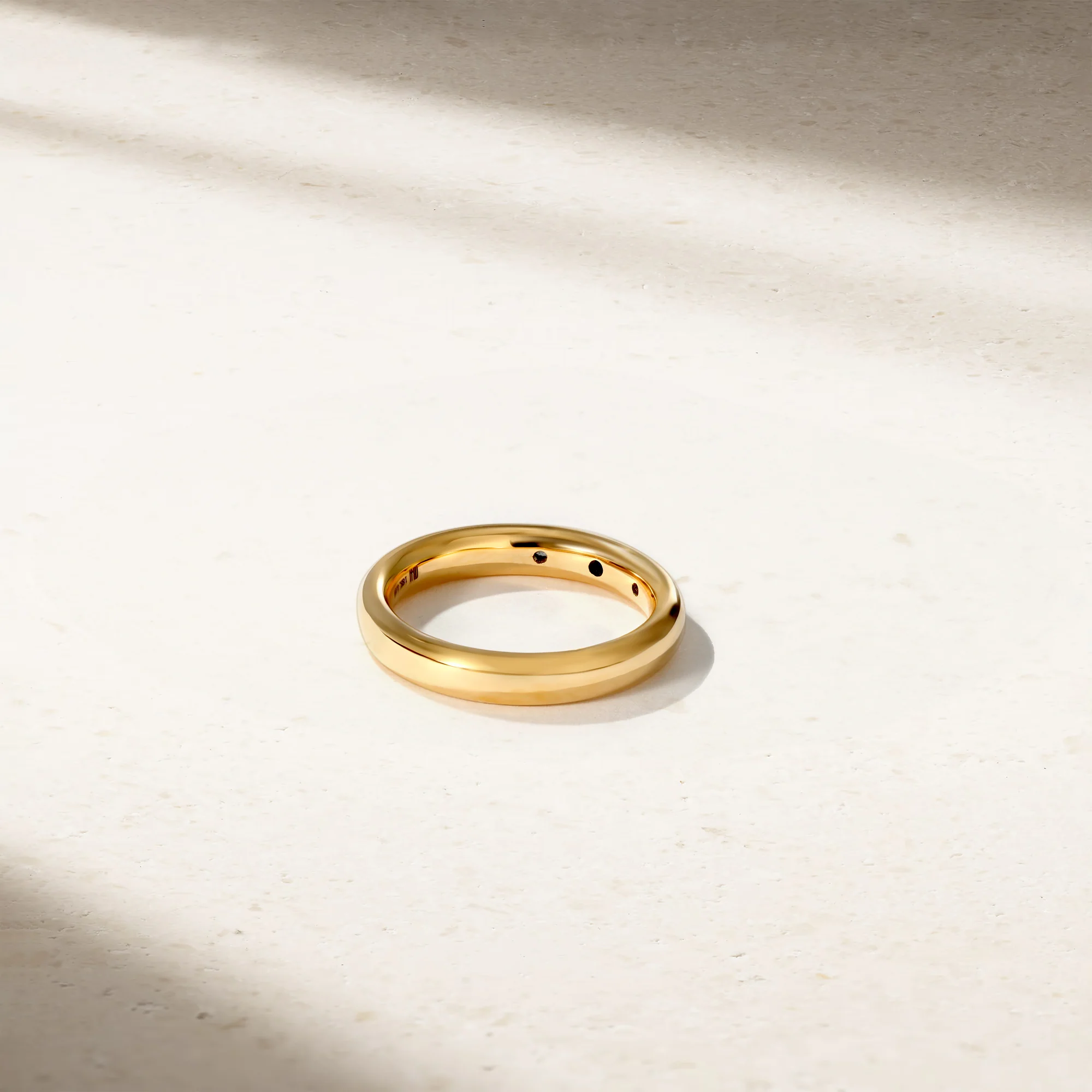 Classic Burnish Sapphire and Diamond Band - Image 4