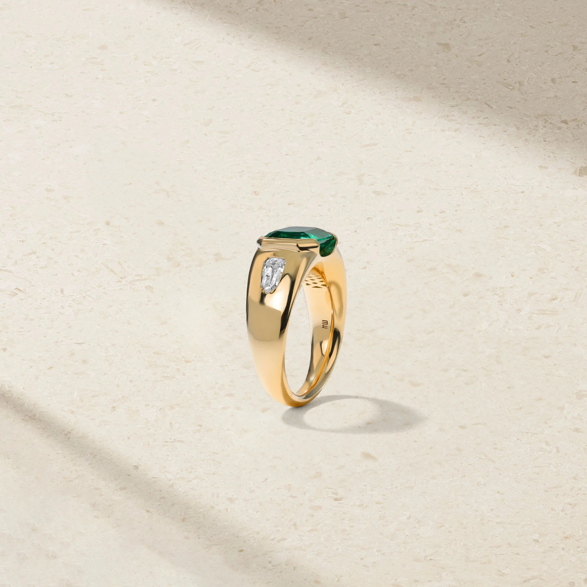 Mister Green Emerald and Diamond Ring - Image 2
