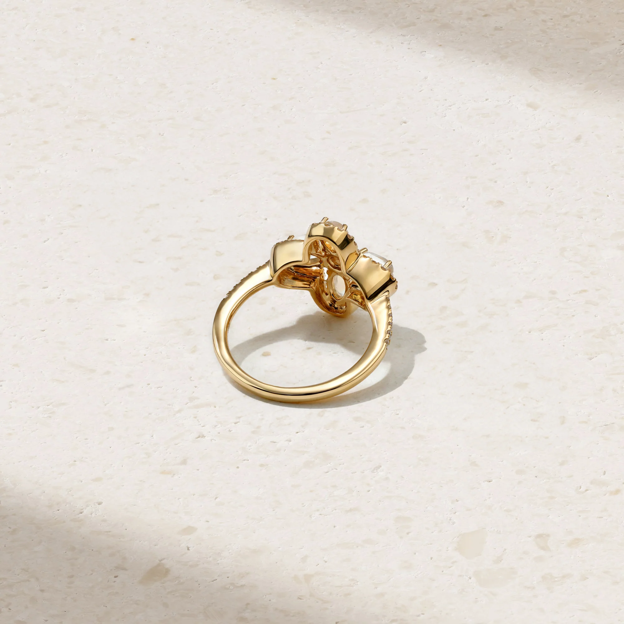 Felicity Moonstone and Diamond Ring - Image 4