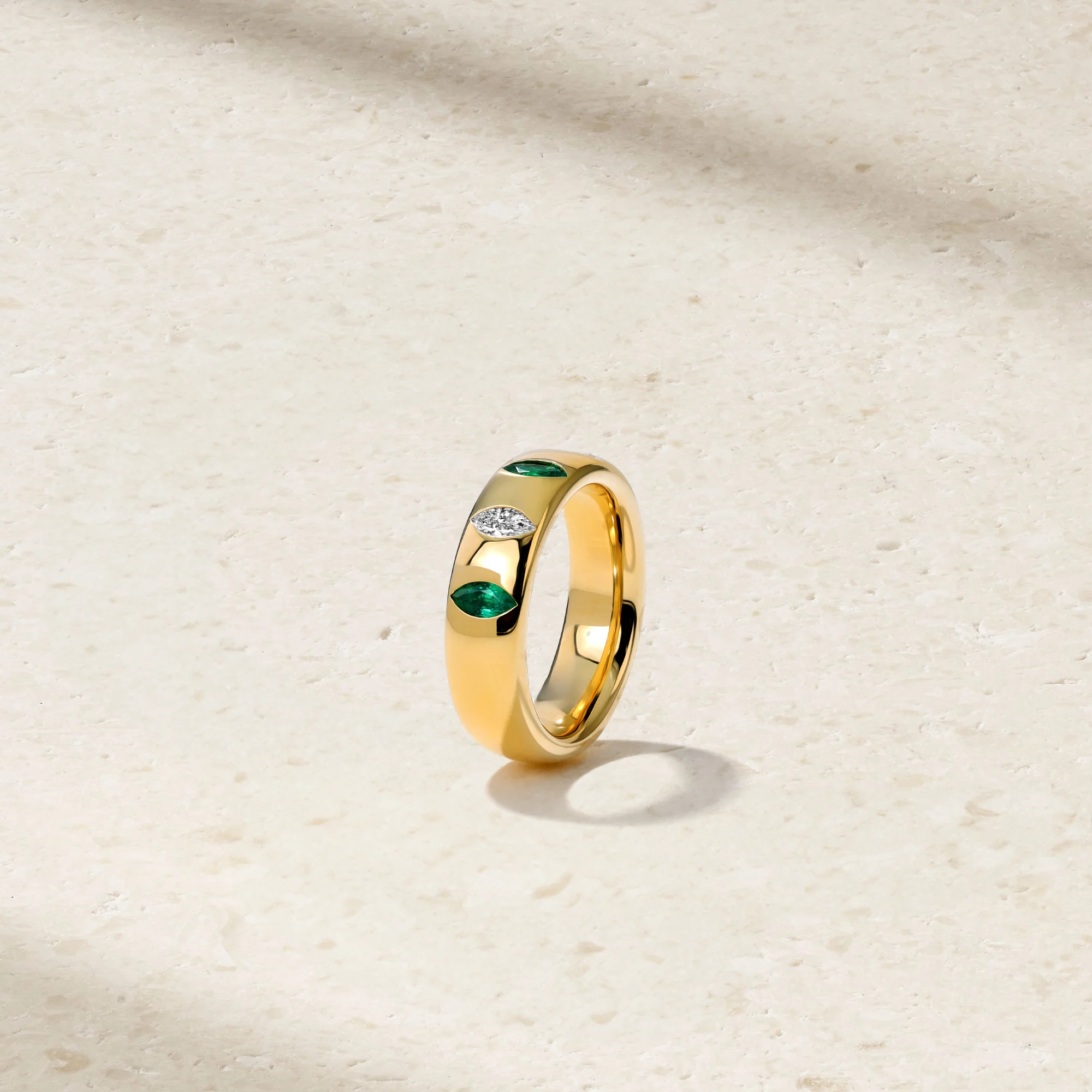 Guardian Emerald and Diamond Ring - Image 2