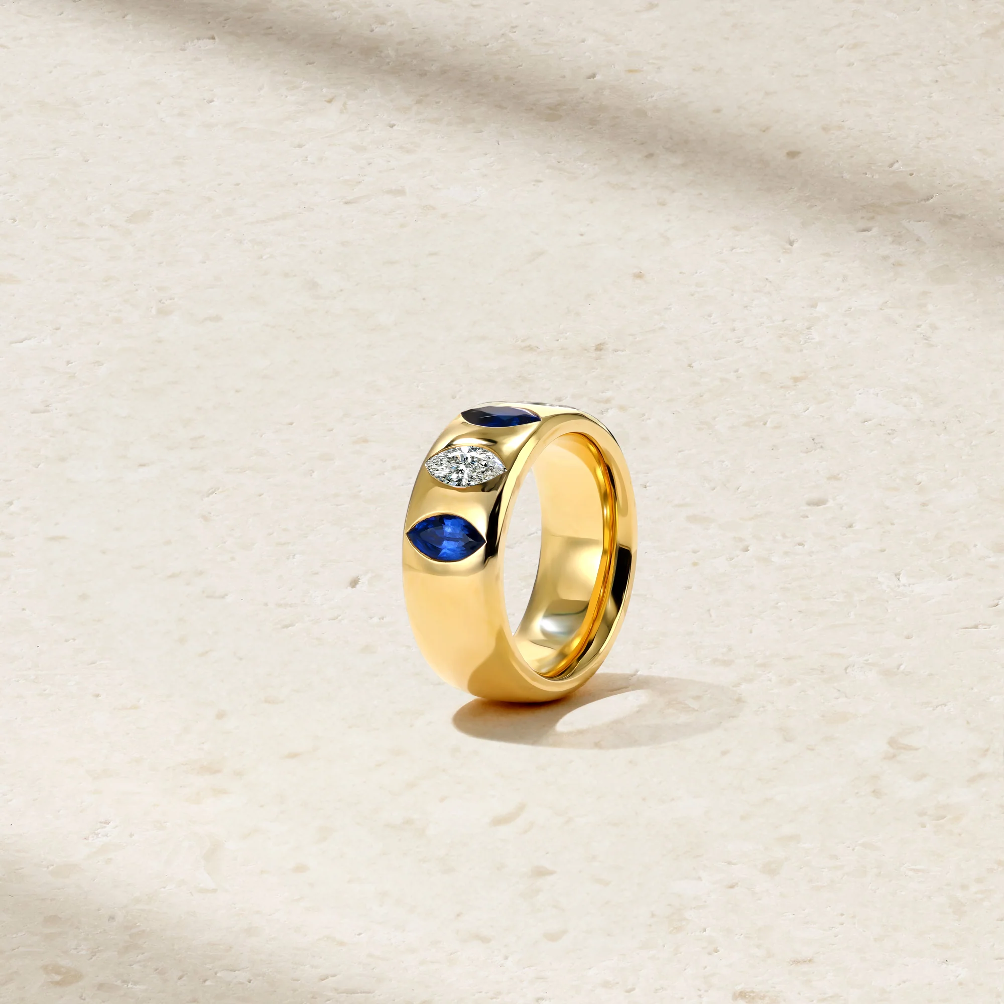 Guardian Grand Sapphire and Diamond Ring - Image 2