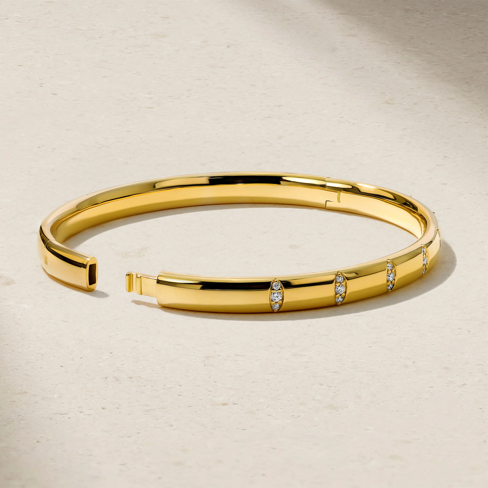 Guardian Pavé Diamond Bangle - Image 2