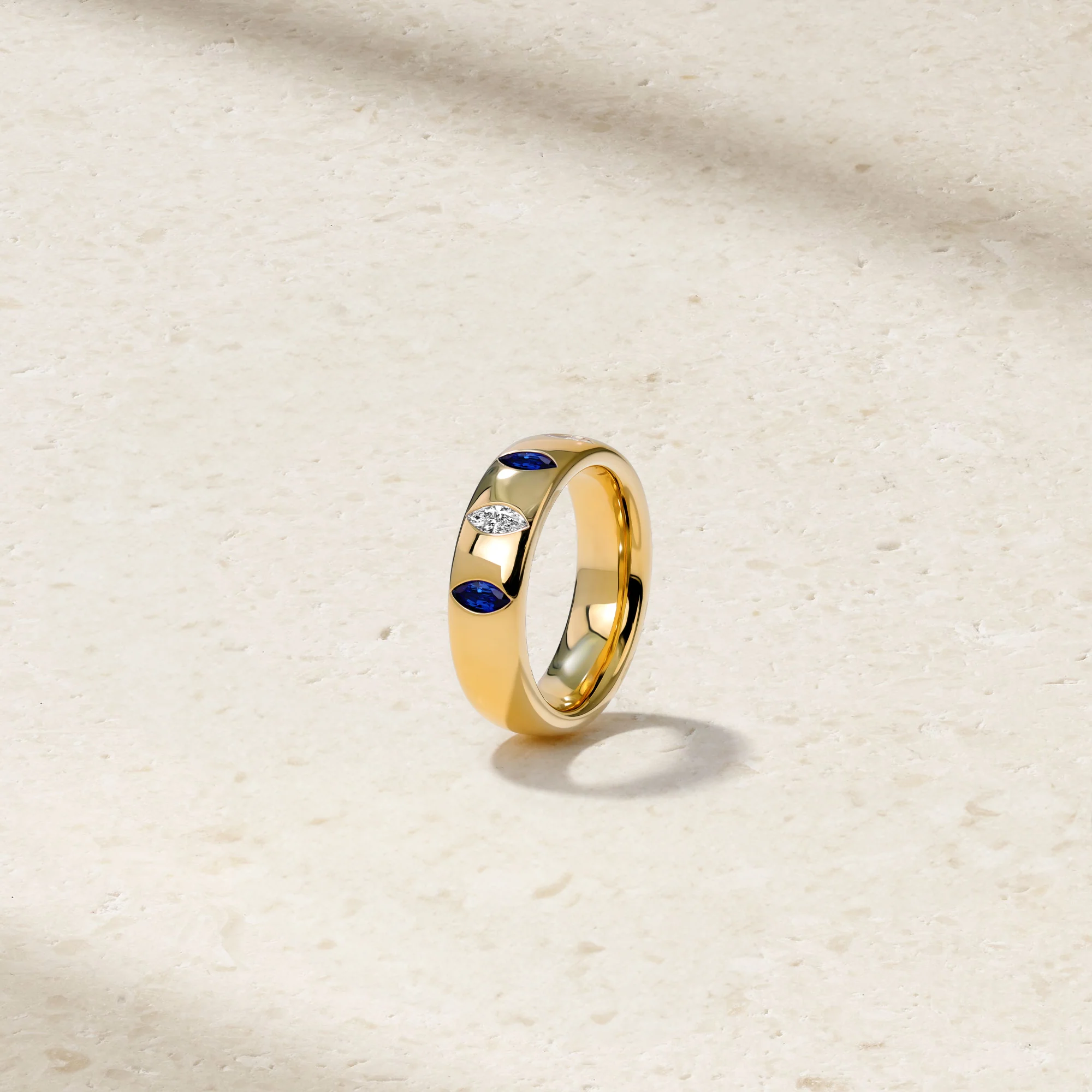 Guardian Sapphire and Diamond Ring - Image 2