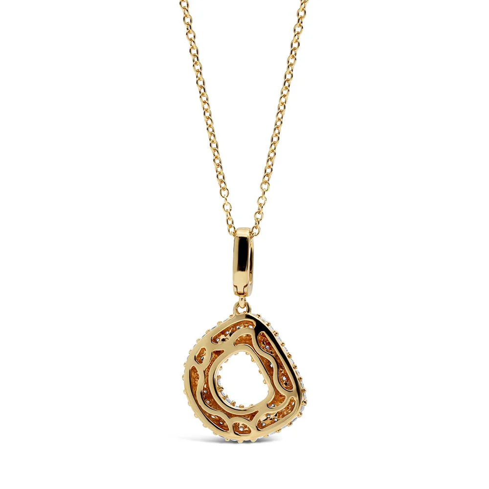 Initial "D" Diamond Pendant - Image 4