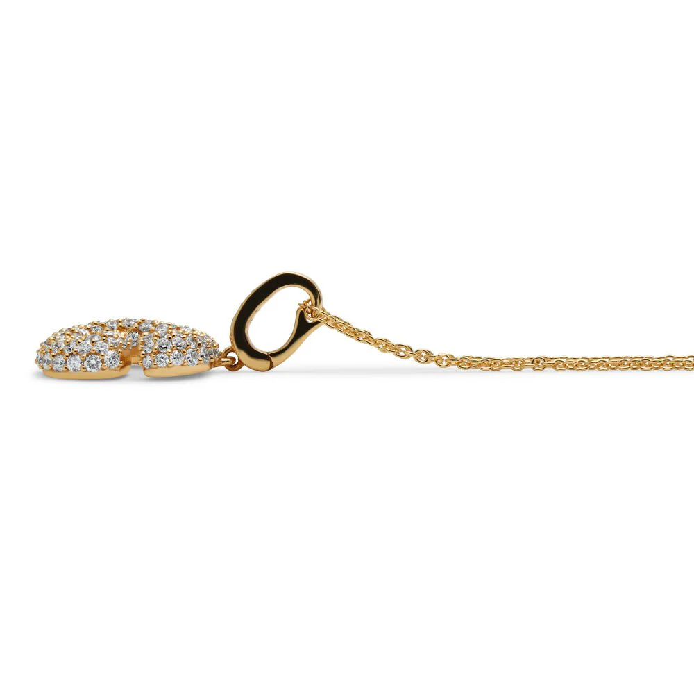 Initial "G" Diamond Pendant - Image 3