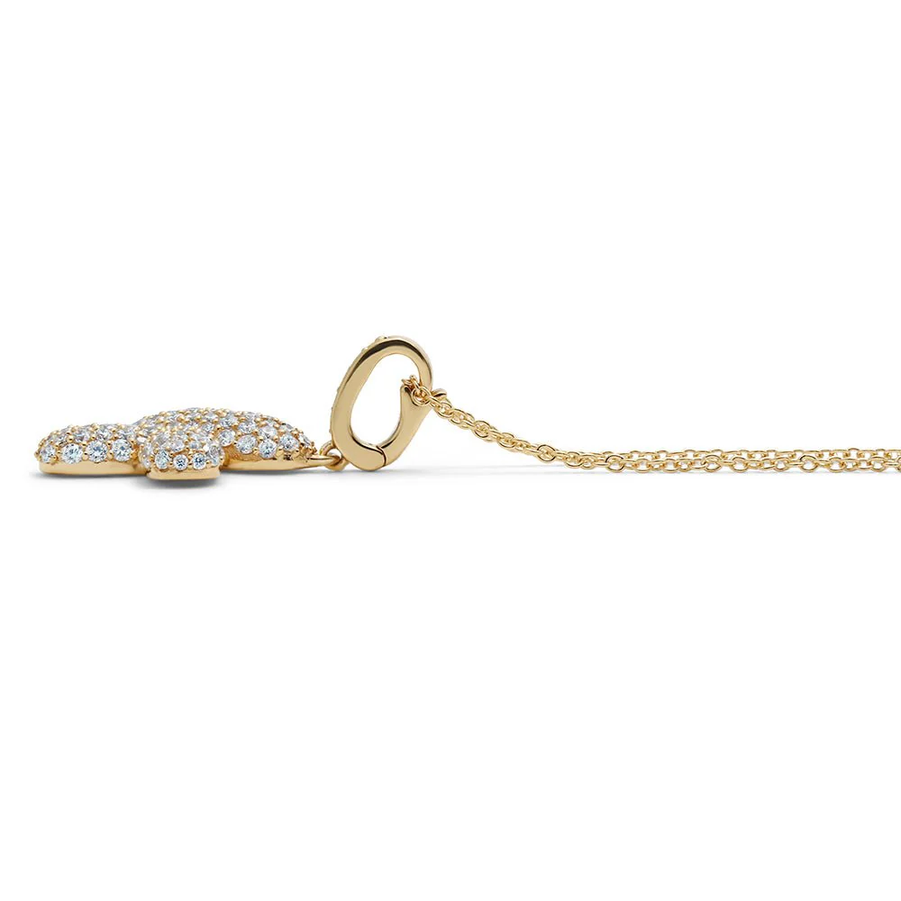 Initial "K" Diamond Pendant - Image 3