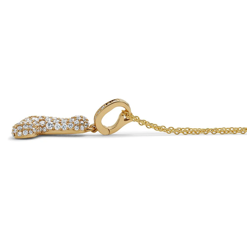 Initial "L" Diamond Pendant - Image 3
