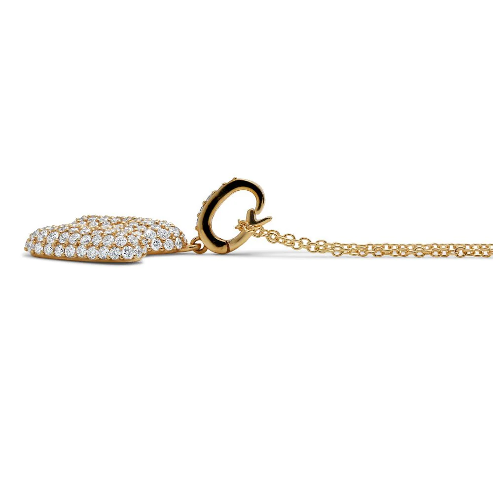 Initial "N" Diamond Pendant - Image 3