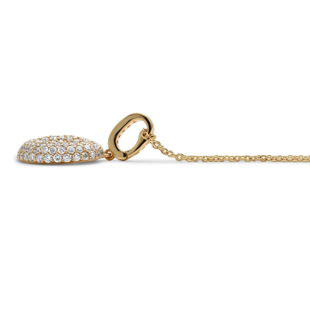 Initial "O" Diamond Pendant - Image 3