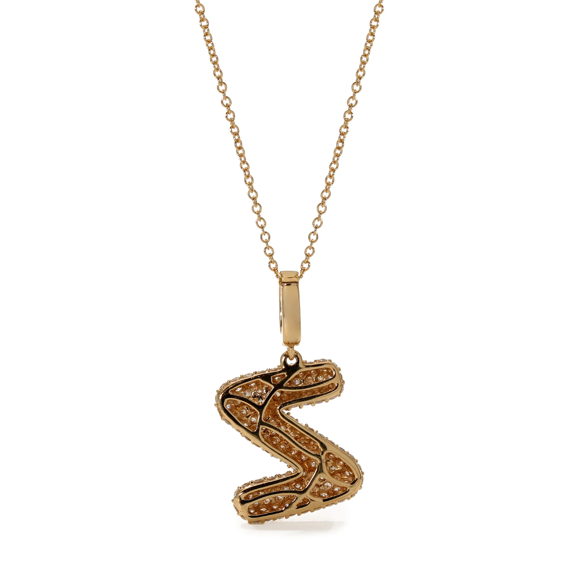 Initial "Z" Diamond Pendant - Image 3