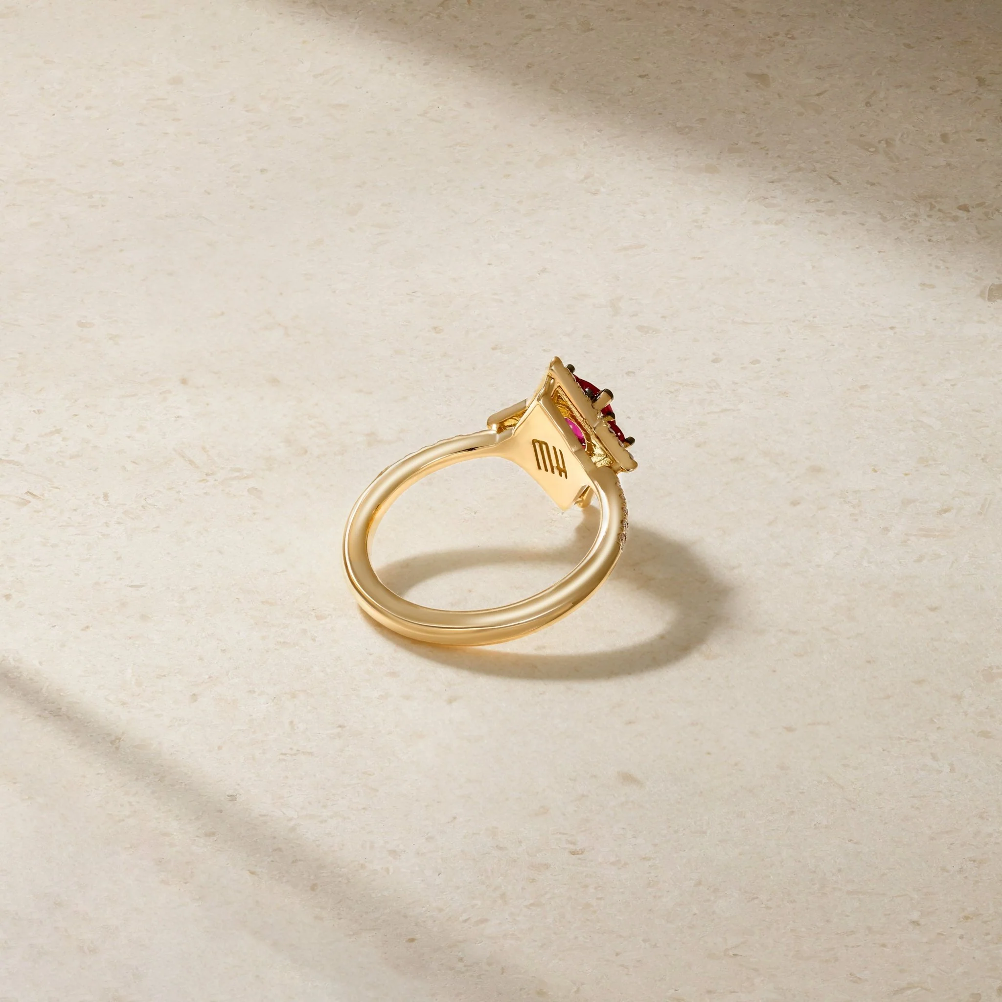 Notte Ruby and Diamond Ring - Image 4