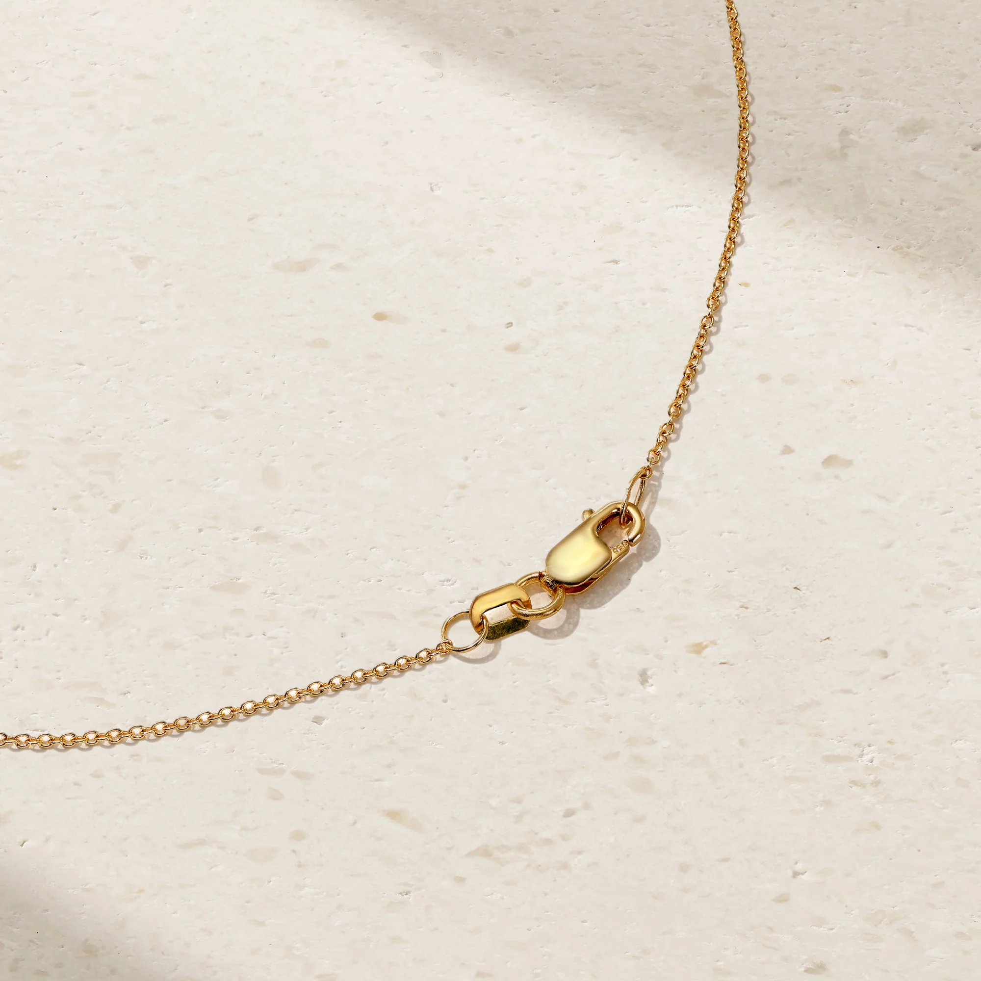 Petite Felicity Moonstone and Diamond Pendant - Image 3