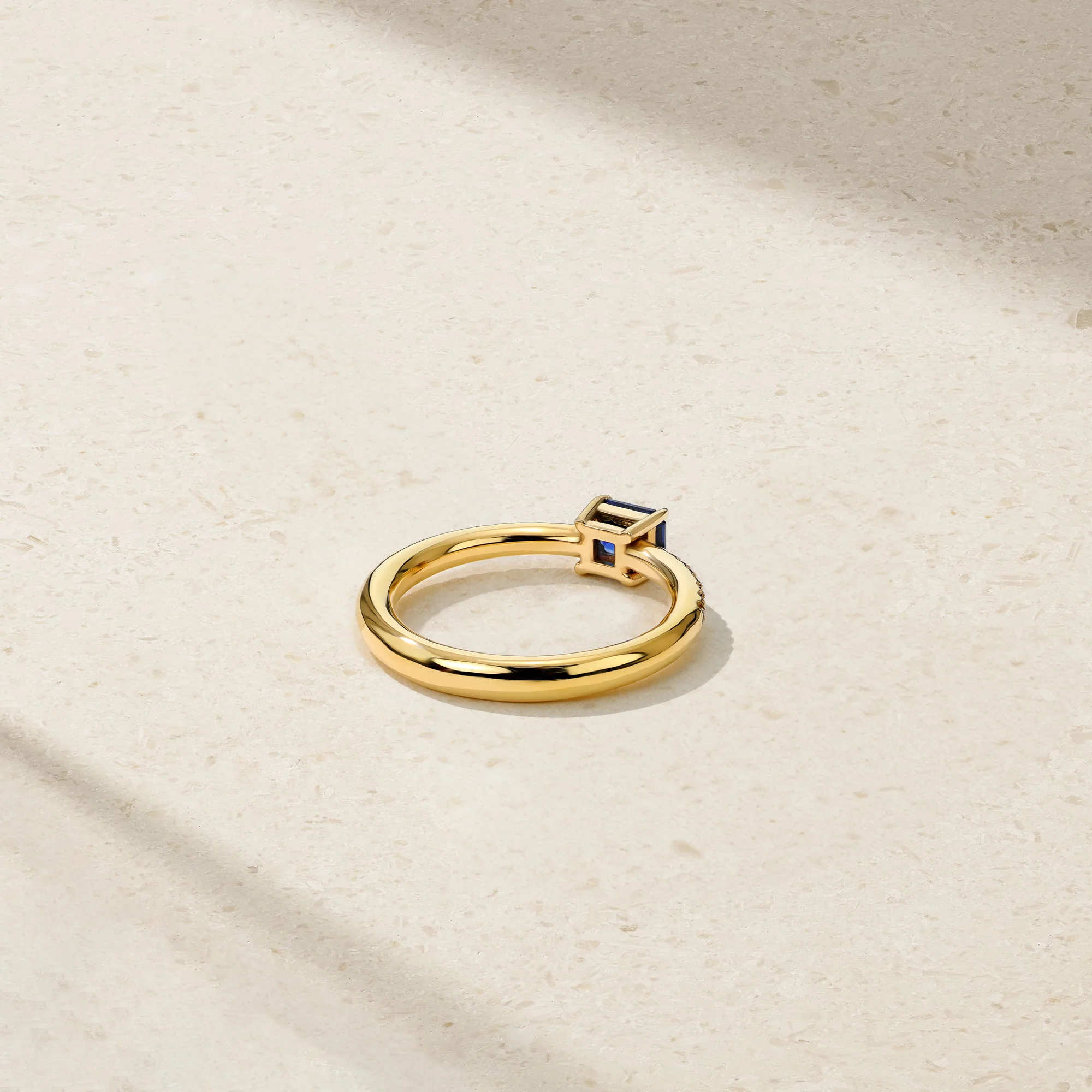 Petite Nouveau Sapphire Ring - Image 4