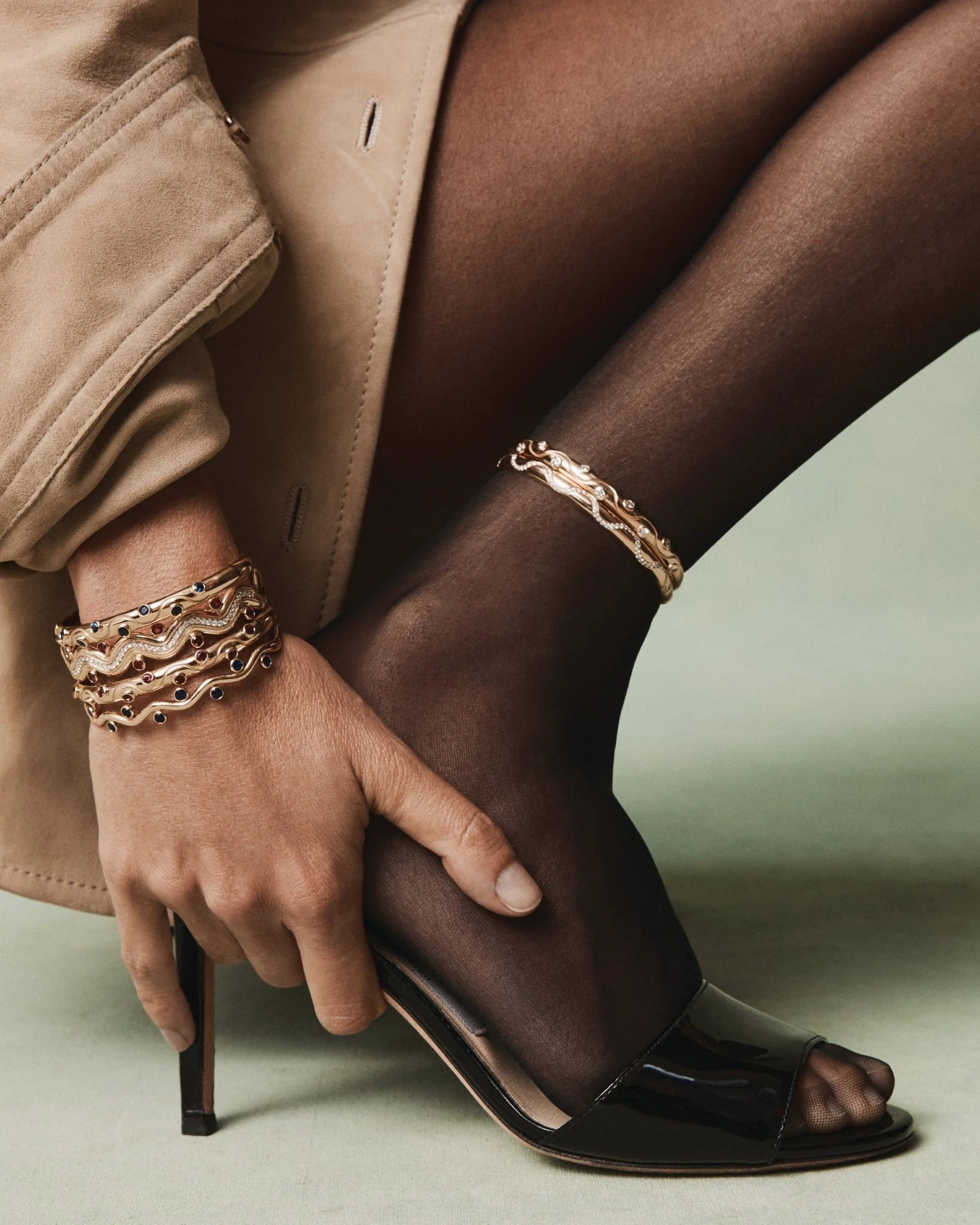 Riva Tide Diamond Bangle - Image 5