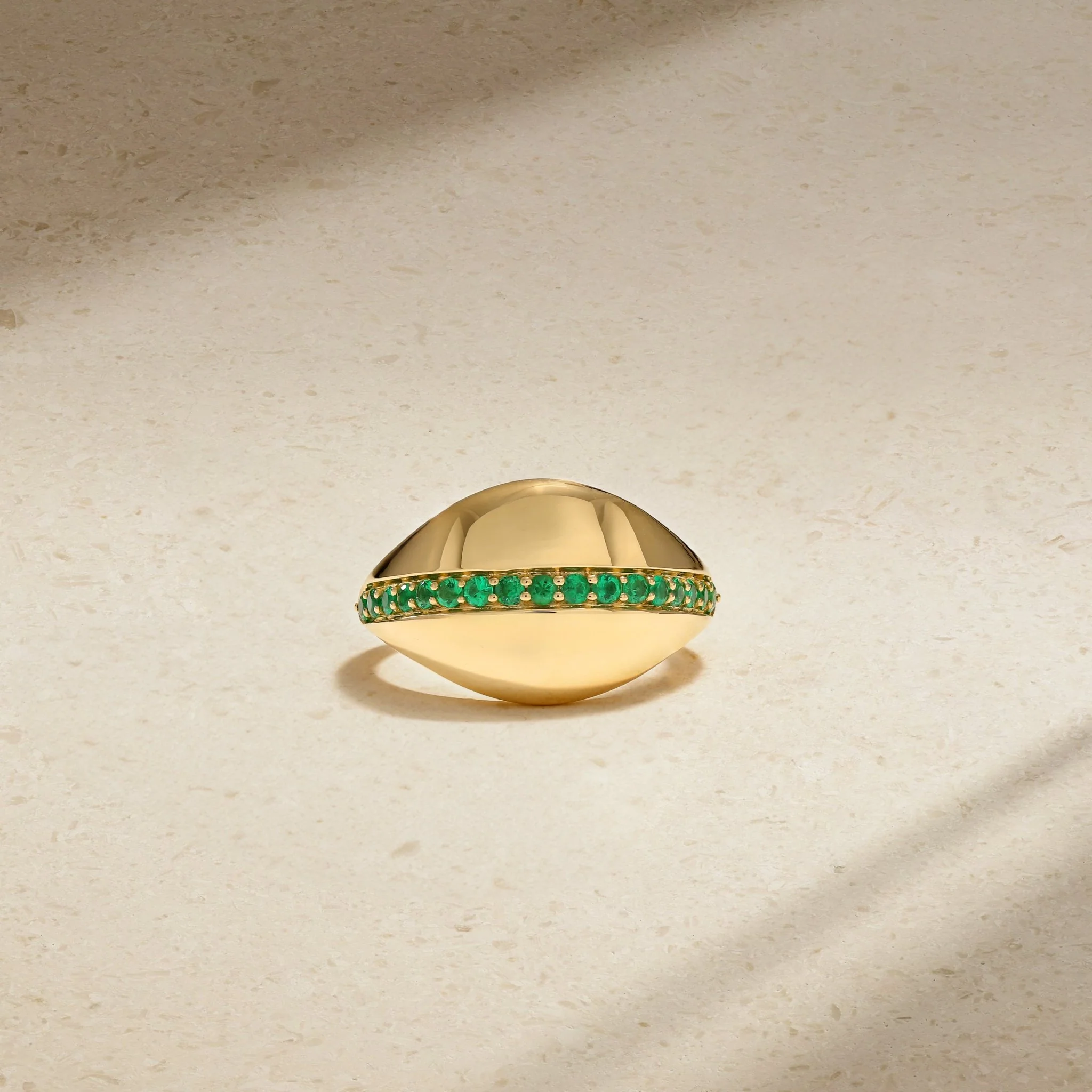 Saturn Emerald Ring - Image 3