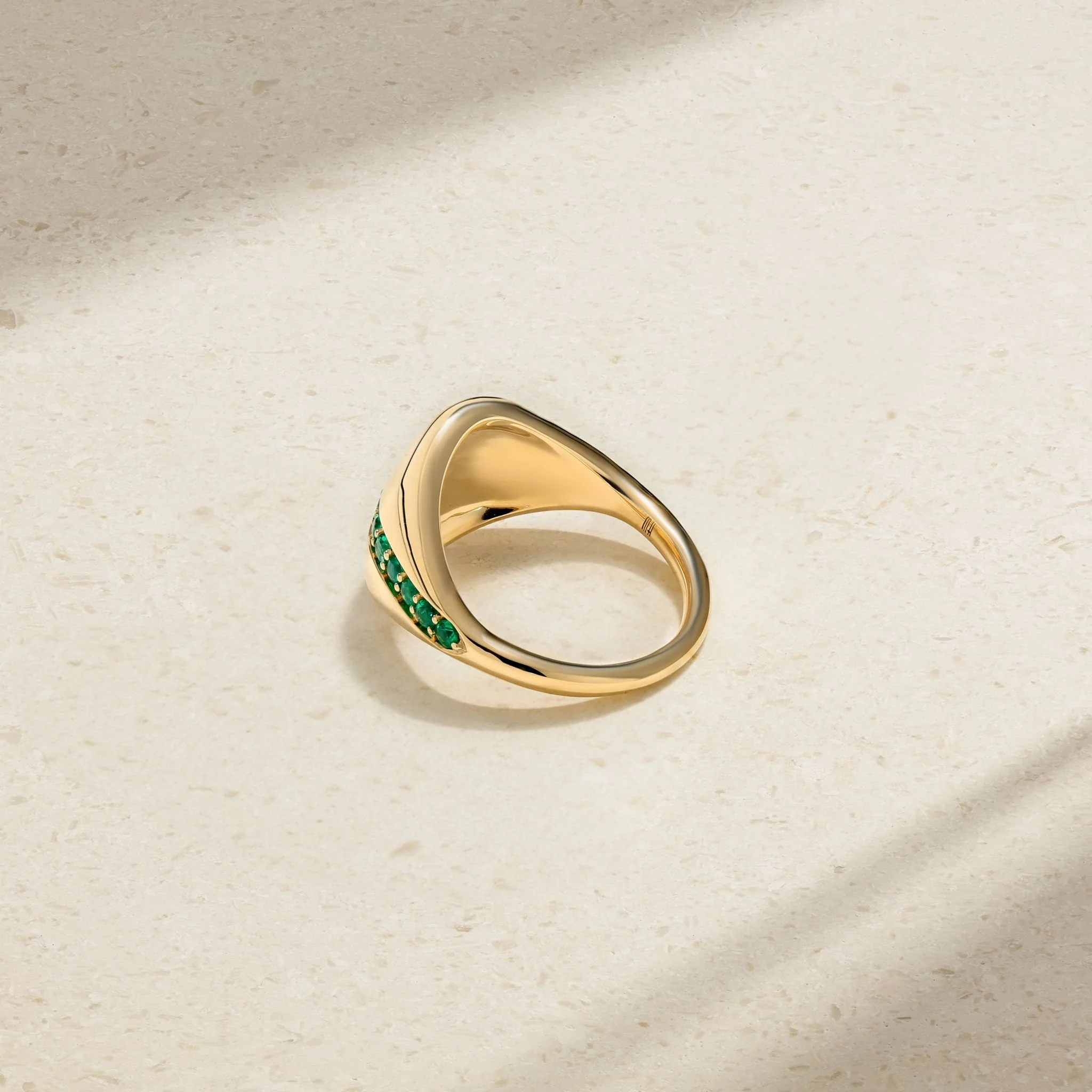 Saturn Emerald Ring - Image 4