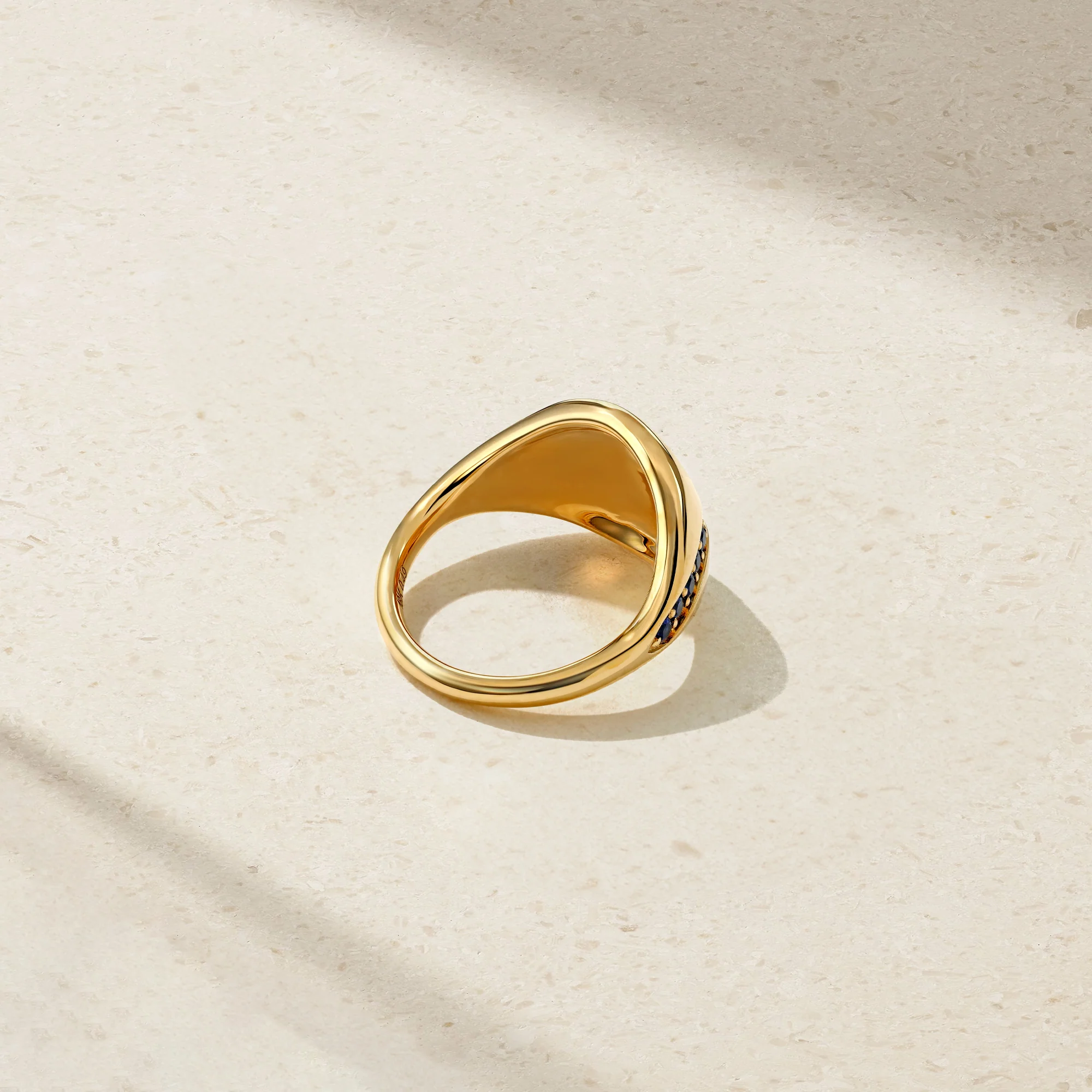 Saturn Sapphire Ring - Image 3