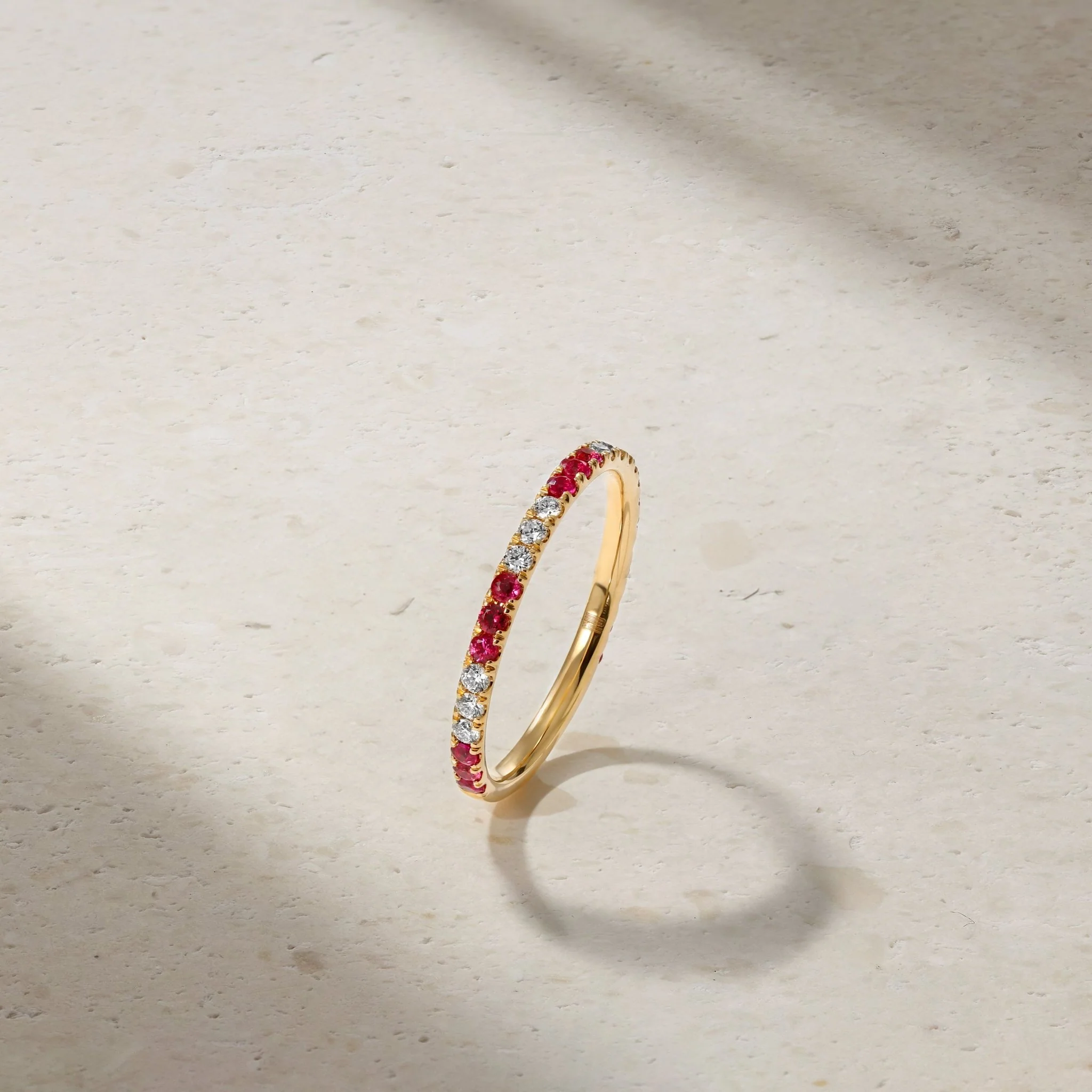 Thread Ruby and Diamond Ring - Image 3