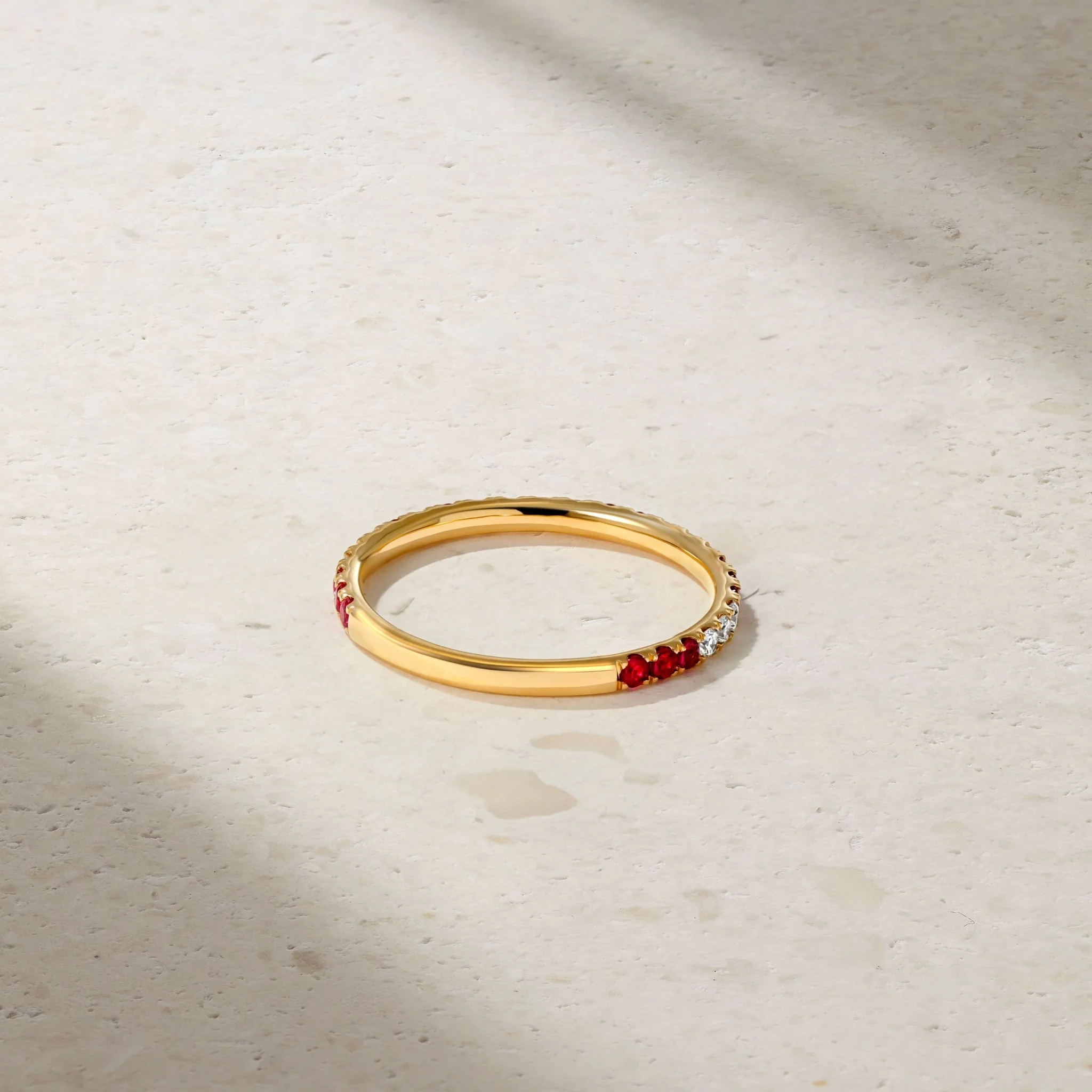 Thread Ruby and Diamond Ring - Image 4