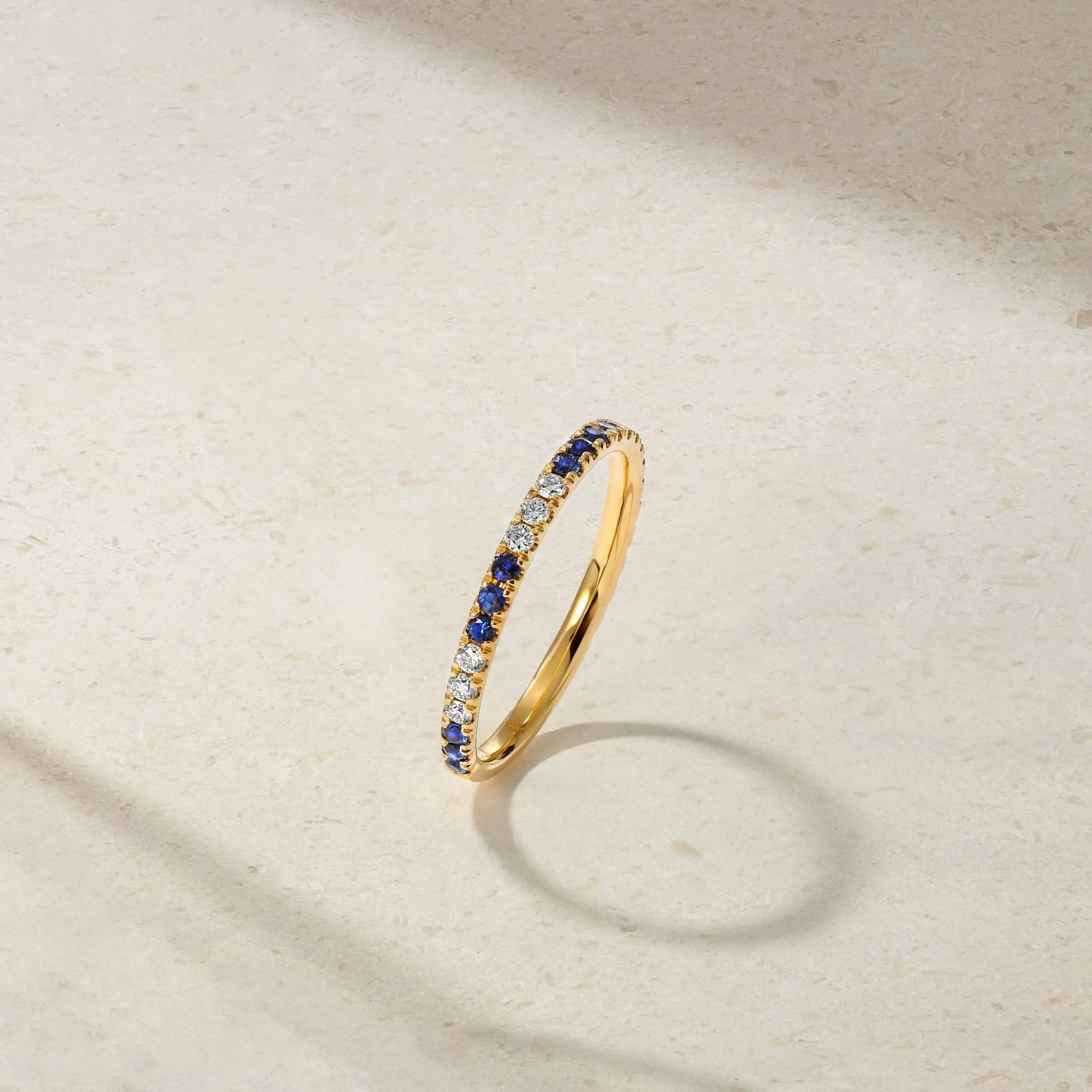 Thread Sapphire and Diamond Ring - Image 3
