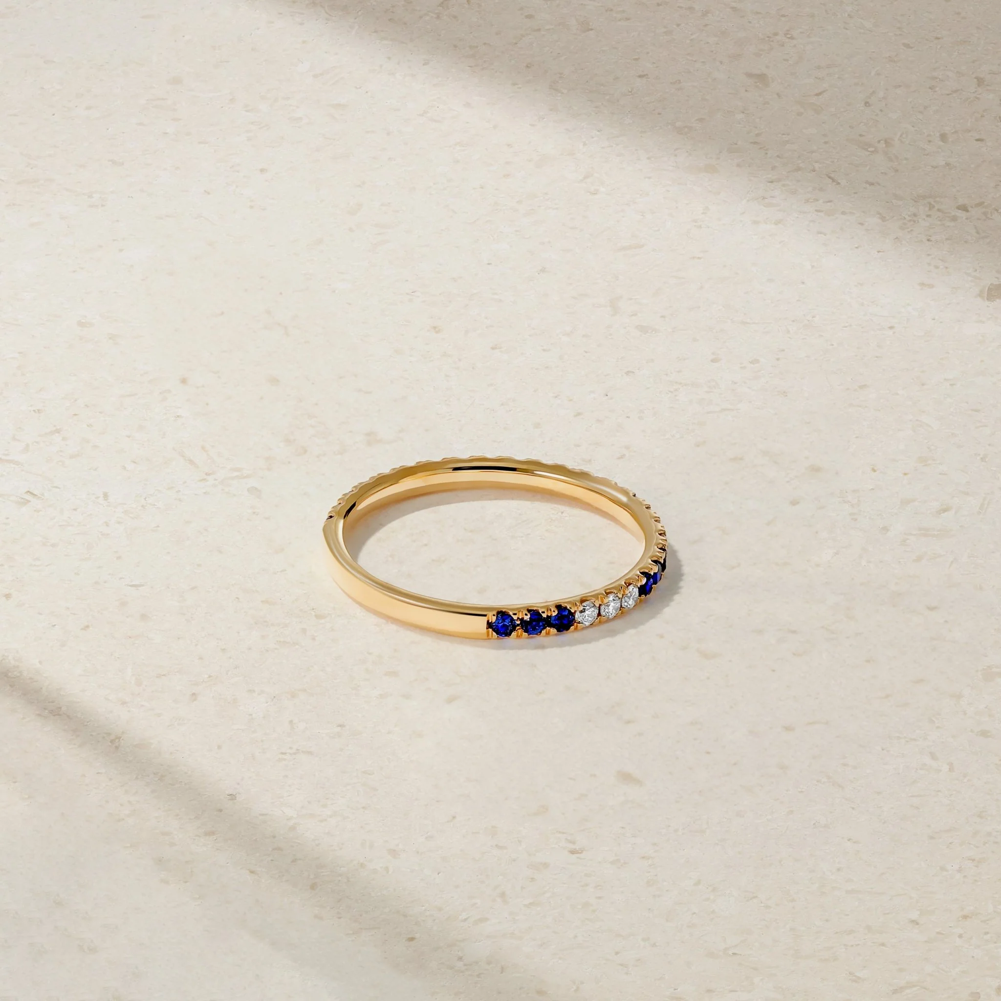 Thread Sapphire and Diamond Ring - Image 4