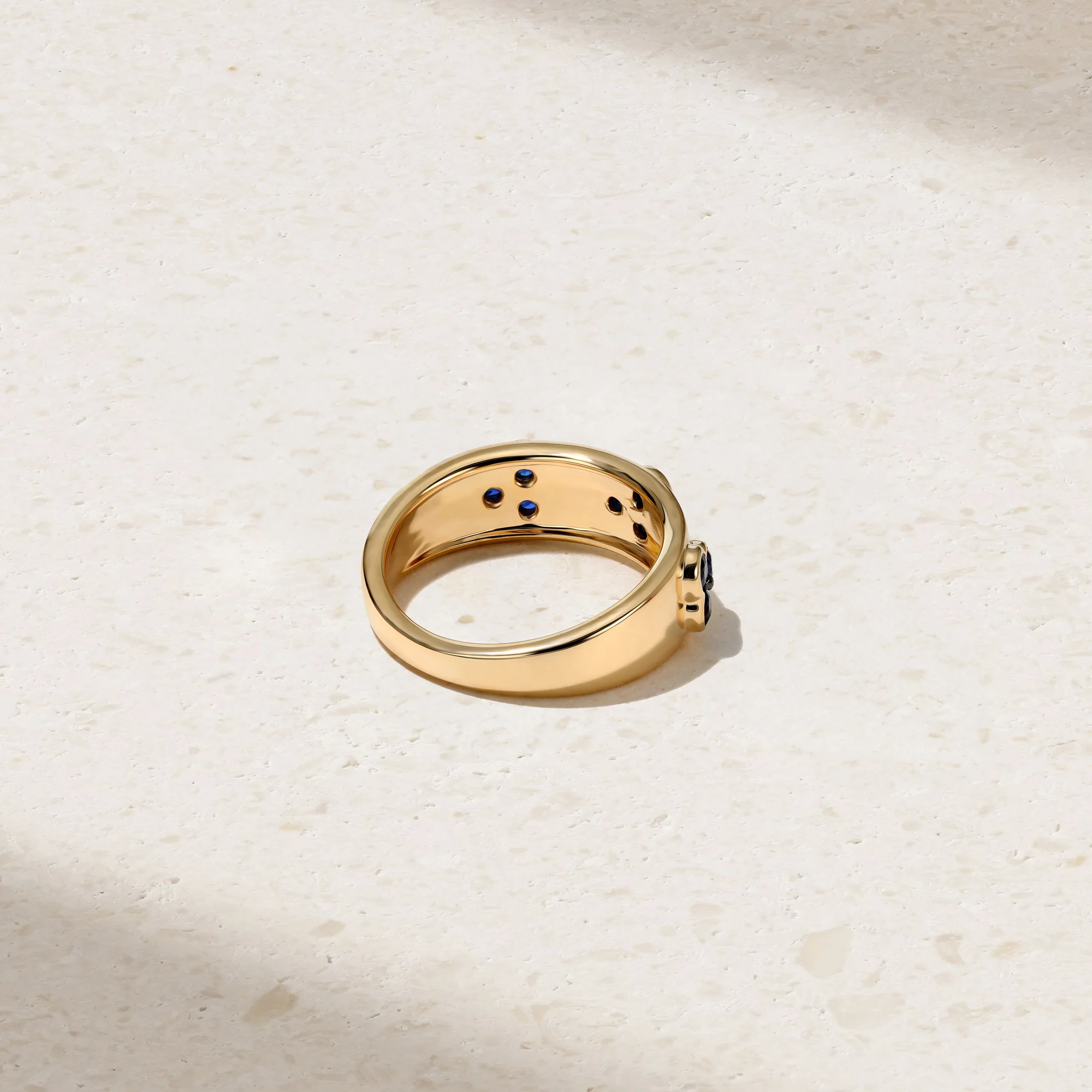 Trinity Sapphire Cigar Band - Image 4
